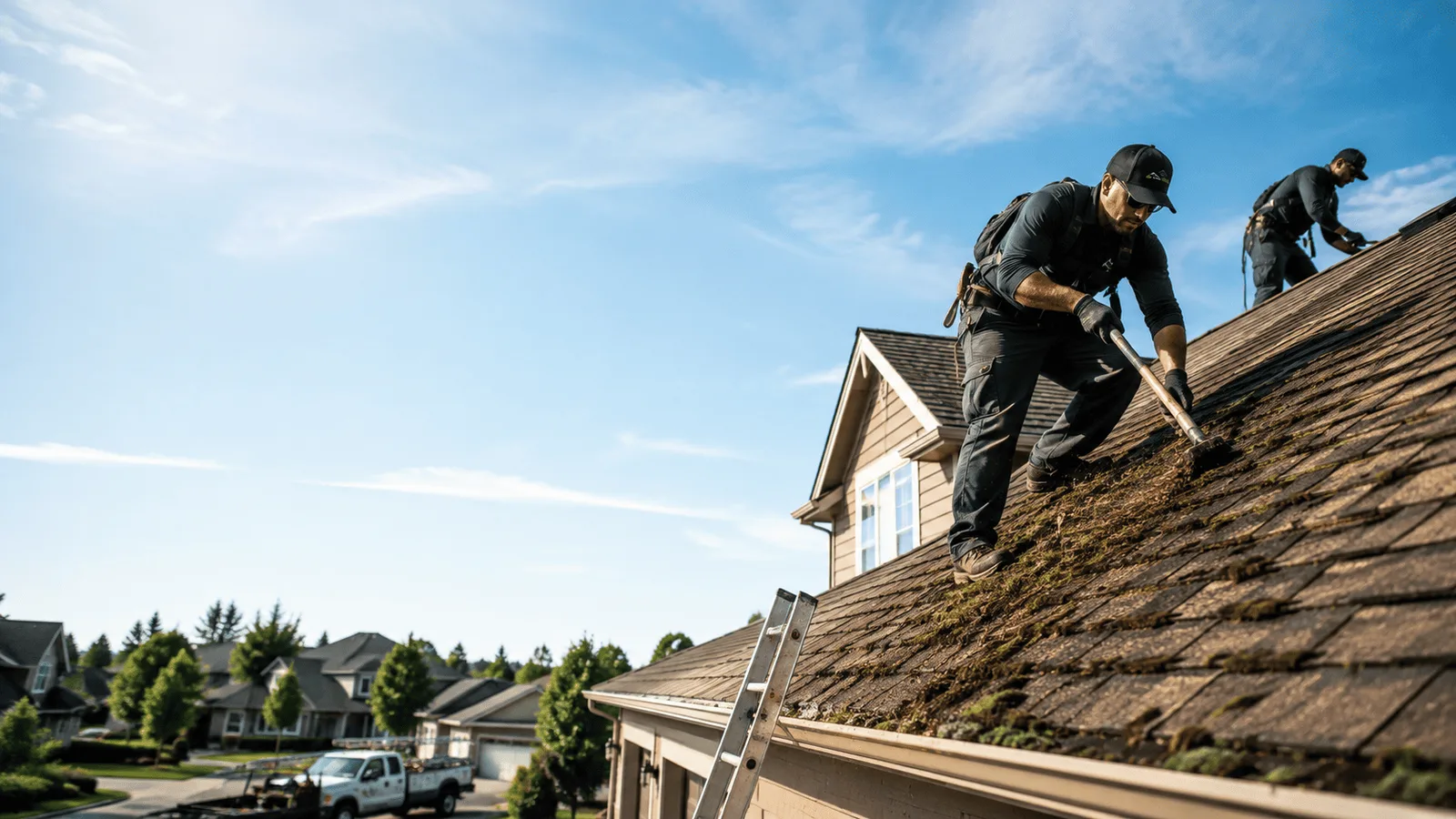 Roof Moss Removal in Paxico, KS near me